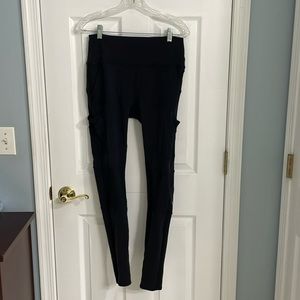 Alo Yoga High Waist Cargo Leggings Black Large
